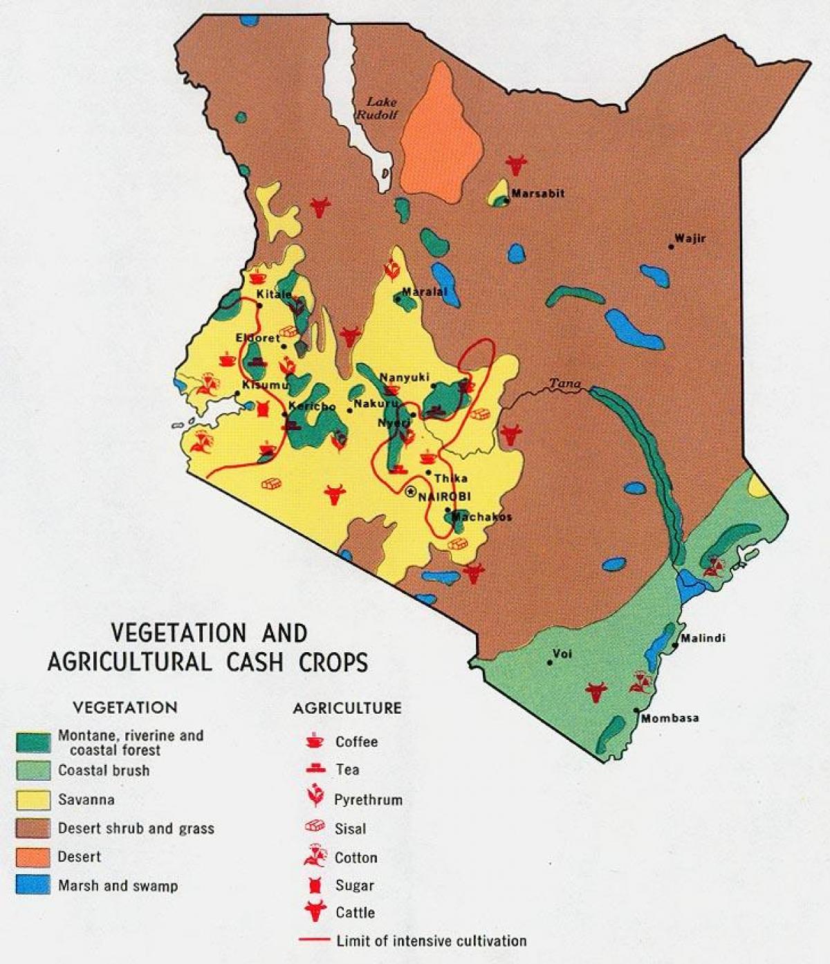 peta Kenya sumber asli