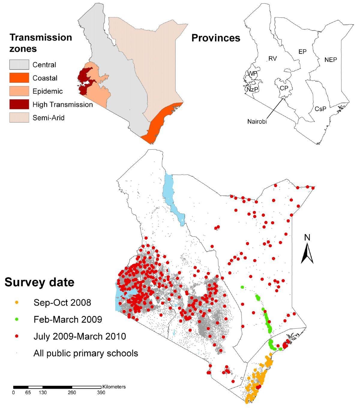 Kenya sekolah ukur dan pemetaan