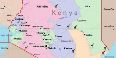 Peta Kenya