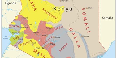 Kenya etnik peta
